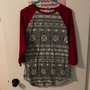 Lularoe Randy Baseball Tee